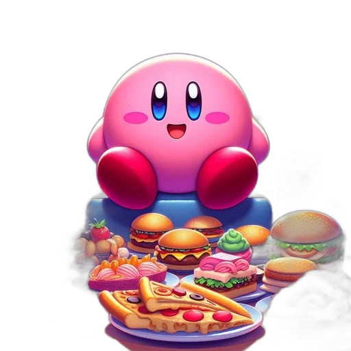 food, animal, creature, weapon, concept art, vaporwave, 3d render, pixel art transparent PNG cut-out