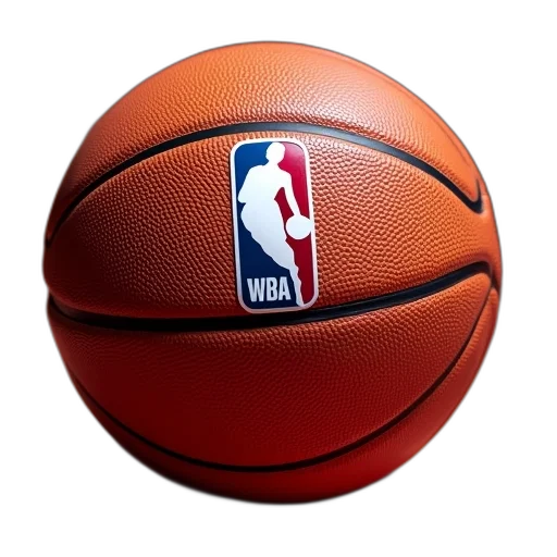 3d render, ball, wnba, logo transparent PNG cut-out