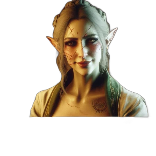 face, staff, dragon, mask, concept art, fantasy art, 3d render, photorealistic transparent PNG cut-out