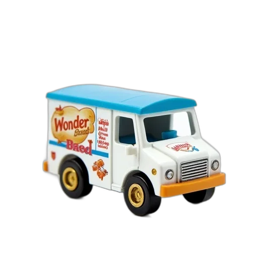 food, car, 3d render, small, toy, ice, cream, truck transparent PNG cut-out