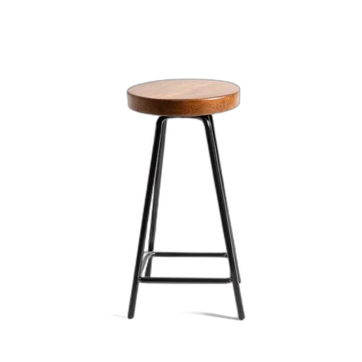 furniture, hat, bottle, crown, 3d render, wooden, stool, black transparent PNG cut-out