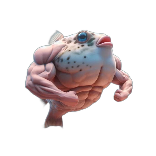 creature, animal, face, hat, concept art, 3d render, photorealistic, uncommon transparent PNG cut-out