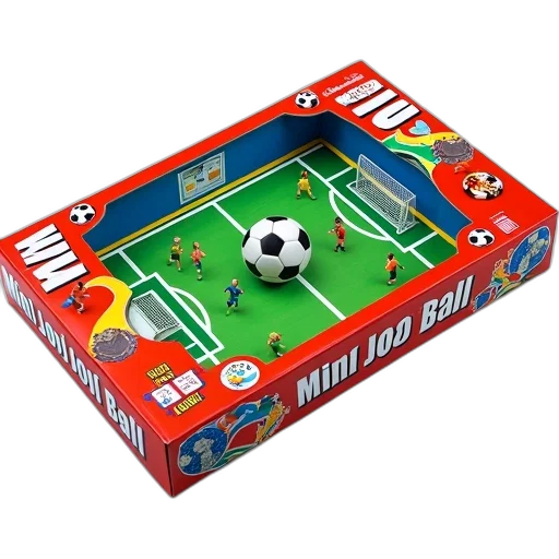 box, mini, jool, ball, soccer, theme, features, colorful transparent PNG cut-out