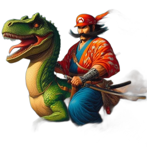 dragon, sword, fantasy art, concept art, pixel art, 3d render, illustration, features transparent PNG cut-out
