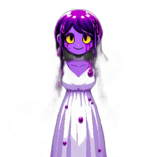 dress, staff, creature, jewelry, pixel art, concept art, 3d render, fantasy art transparent PNG cut-out