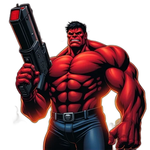 weapon, staff, comic book art, concept art, red, second, image, comic transparent PNG cut-out