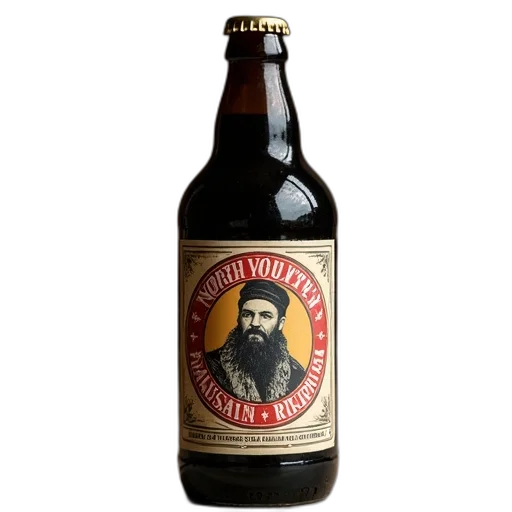 bottle, north, coast, barrel-aged, old, rasputin, russian, imperial transparent PNG cut-out