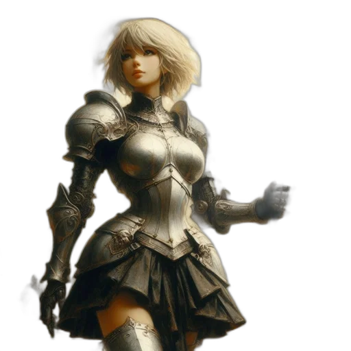 sword, weapon, concept art, fantasy art, 3d render, comic book art, monochrome, dark transparent PNG cut-out