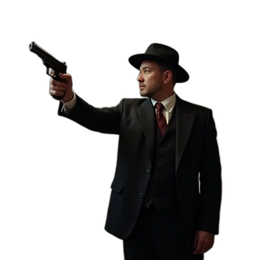 hat, staff, weapon, jacket, concept art, pixel art, photorealistic, 3d render transparent PNG cut-out