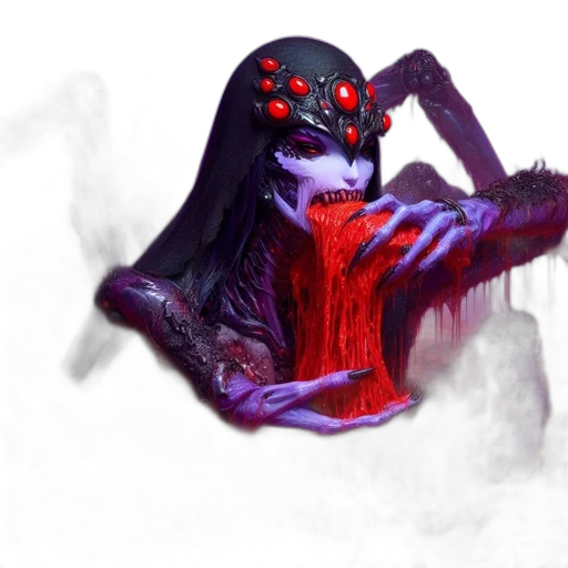 creature, mask, face, staff, concept art, fantasy art, 3d render, pixel art transparent PNG cut-out