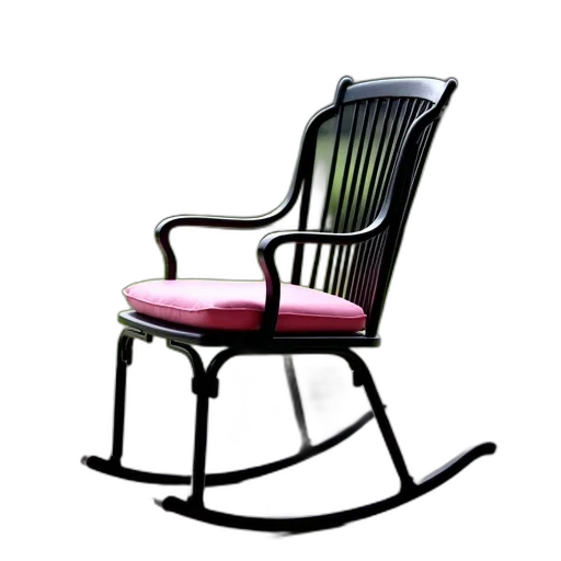 furniture, 3d render, photorealistic, concept art, monochrome, dark, neon, black transparent PNG cut-out