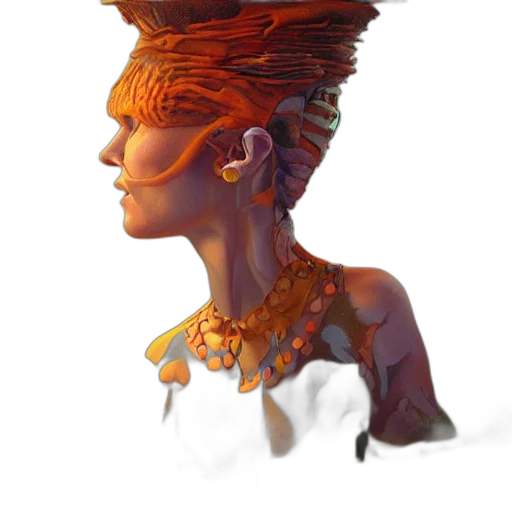 crown, face, hat, mask transparent PNG cut-out