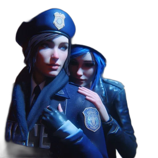 jacket, staff, weapon, 3d render, concept art, photorealistic, cyberpunk, outer space transparent PNG cut-out