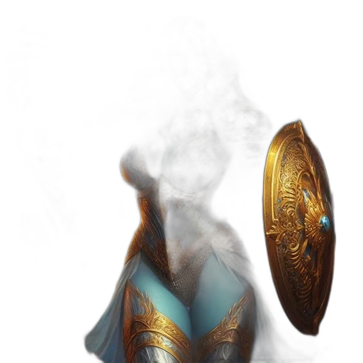 mask, dragon, jewelry, sword, concept art, fantasy art, 3d render, photorealistic transparent PNG cut-out