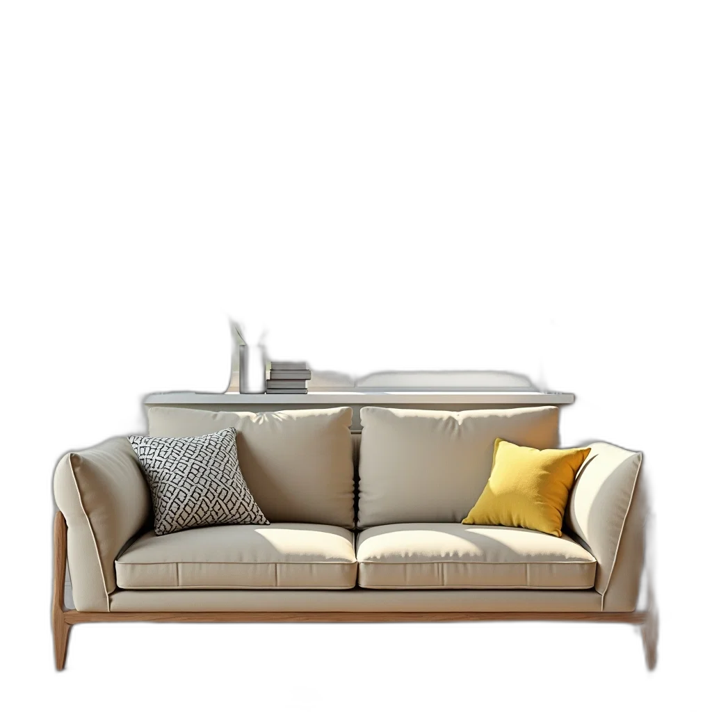 furniture, crown, shoes, jacket, 3d render, photorealistic, concept art, earth tones transparent PNG cut-out
