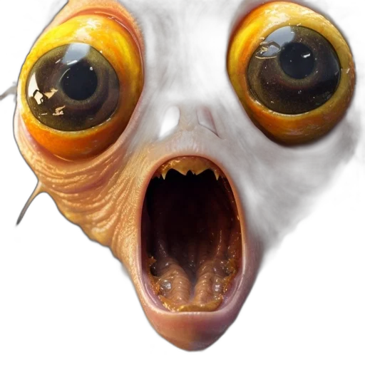 mask, creature, face, animal, concept art, photorealistic, 3d render, large transparent PNG cut-out