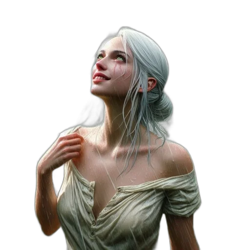 dress, face, jewelry, mask, fantasy art, concept art, photorealistic, 3d render transparent PNG cut-out