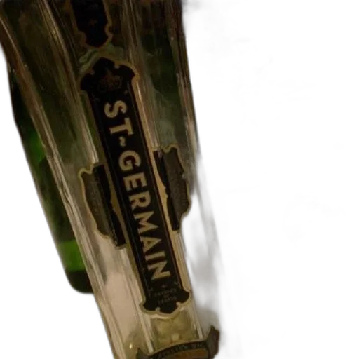 bottle, weapon, sword, staff, 3d render, photorealistic, concept art, st-germain transparent PNG cut-out