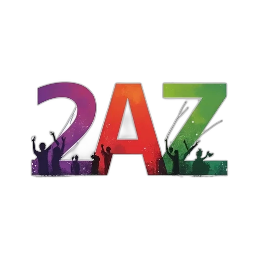 second, image, stylized, representation, word, 2aaz, unique, design transparent PNG cut-out