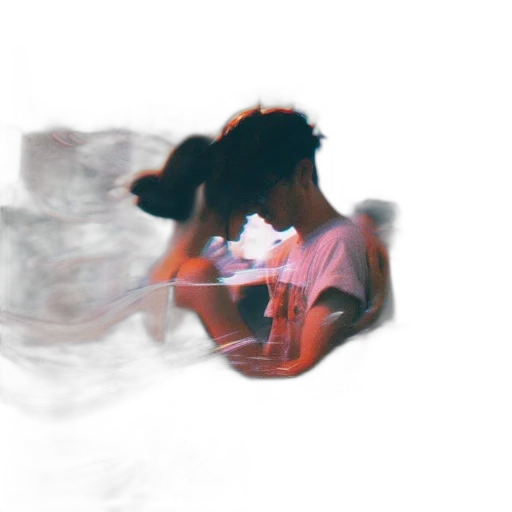 mask, face, hair, dragon, 3d render, photorealistic, vaporwave, concept art transparent PNG cut-out