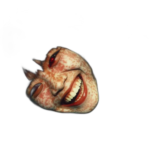 mask, face, creature, staff, 3d render, concept art, photorealistic, pixel art transparent PNG cut-out