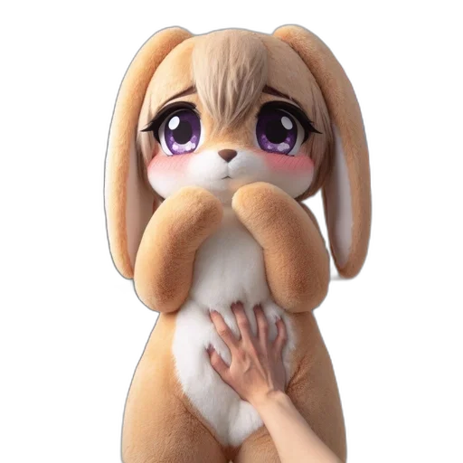 animal, creature, face, mask, anime, 3d render, photorealistic, cartoon transparent PNG cut-out