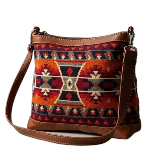 small, pendleton, purse transparent PNG cut-out