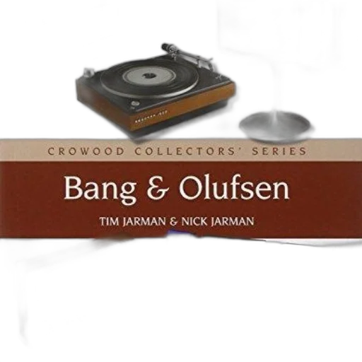 3d render, cover, bang, olufsen, crowood, collectors, series, features transparent PNG cut-out