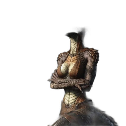 robot, dragon, staff, mask, concept art, fantasy art, 3d render, photorealistic transparent PNG cut-out