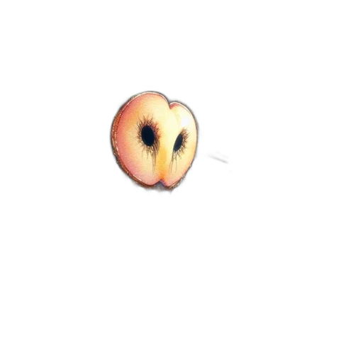 mask, creature, animal, face, watercolor, concept art, pixel art, photorealistic transparent PNG cut-out