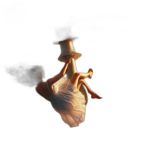 hat, dragon, mask, creature, 3d render, concept art, photorealistic, fantasy art transparent PNG cut-out