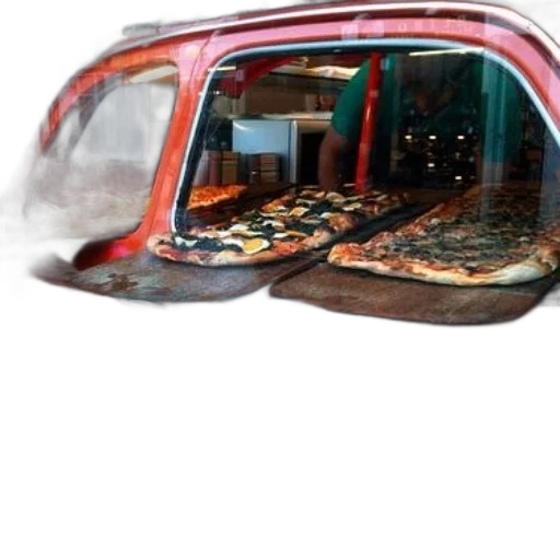 car, umbrella, shoes, hat, concept art, photorealistic, 3d render, cyberpunk transparent PNG cut-out