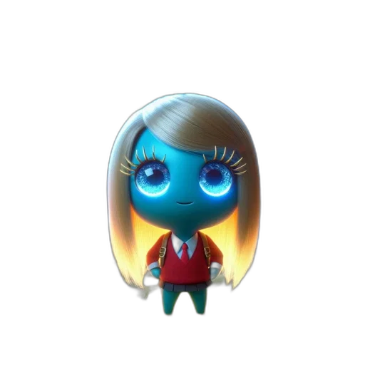 staff, mask, robot, creature, 3d render, concept art, cartoon, fantasy art transparent PNG cut-out