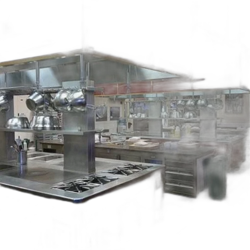robot, 3d render, concept art, photorealistic, professional, kitchen, stainless, steel transparent PNG cut-out