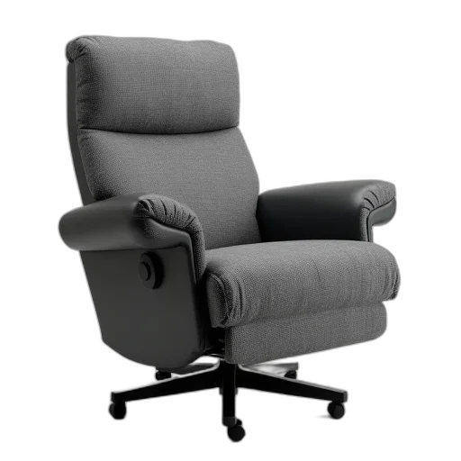 furniture, staff, 3d render, grey transparent PNG cut-out