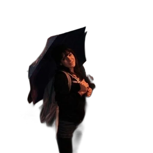 umbrella, jacket, hat, dress transparent PNG cut-out