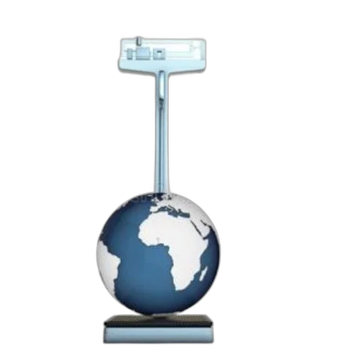 staff, weapon, stylized, image, earth, scale, symbolizing, global transparent PNG cut-out