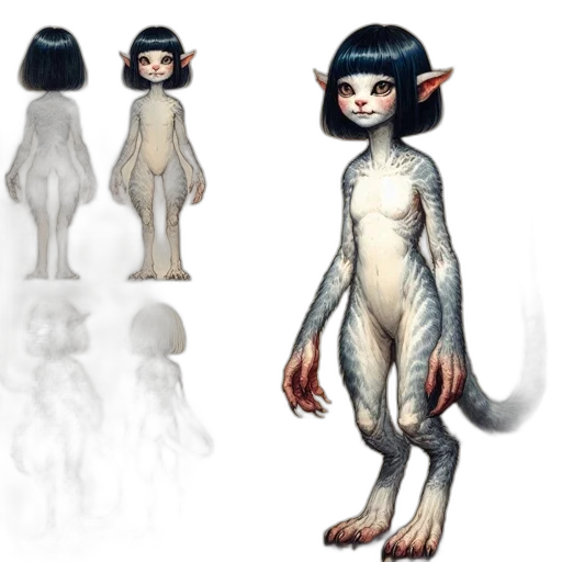 creature, animal, concept art, 3d render, fantasy art, pixel art, character, design transparent PNG cut-out