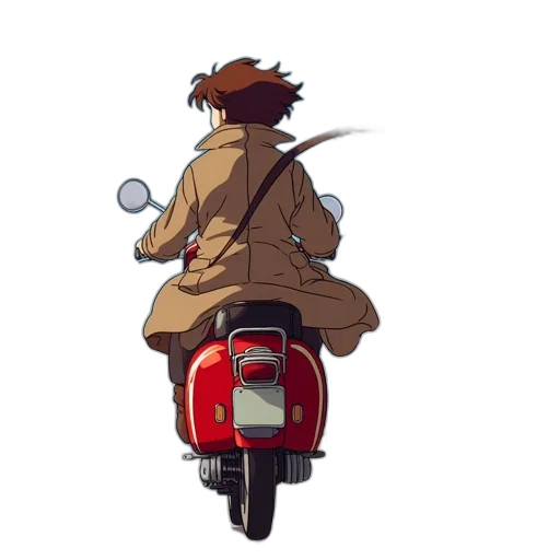 jacket, anime, concept art, pixel art, cartoon, red, animated, scene transparent PNG cut-out