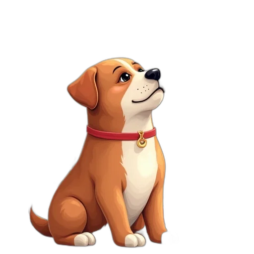 animal, staff, creature, face, 3d render, concept art, photorealistic, cartoon transparent PNG cut-out