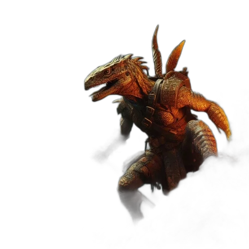 dragon, creature, weapon, animal, 3d render, concept art, photorealistic, fantasy art transparent PNG cut-out