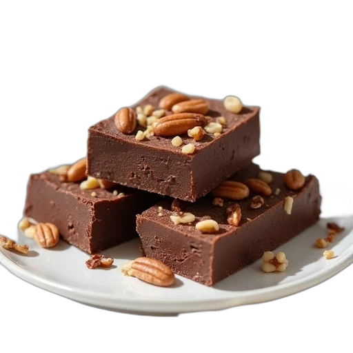 food, chocolate, fudge, bar transparent PNG cut-out