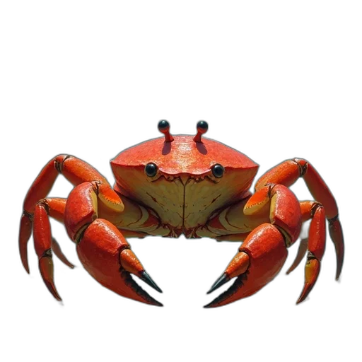 animal, creature, food, crown, 3d render, photorealistic, concept art, pixel art transparent PNG cut-out