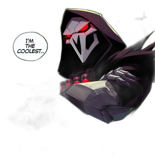 robot, mask, creature, concept art, comic book art, pixel art, anime, dark transparent PNG cut-out