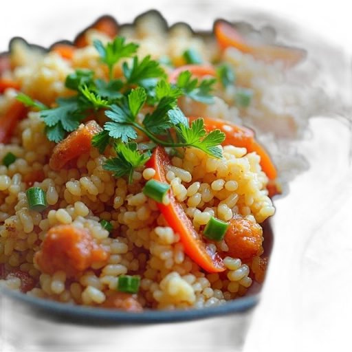 food, close-up, view, dish, filled, mixture, rice, vegetables transparent PNG cut-out