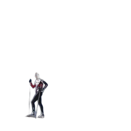 weapon, robot, mask, jacket, pixel art, concept art, 3d render, comic book art transparent PNG cut-out