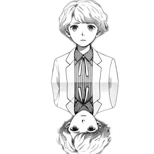 hair, face, mask, creature, pixel art, concept art, anime, cartoon transparent PNG cut-out