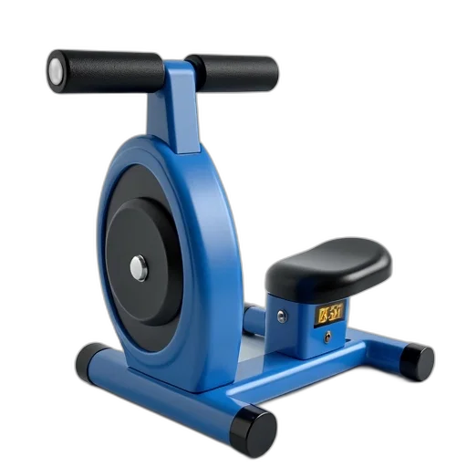 weapon, robot, furniture, close-up, blue, black, exercise, machine transparent PNG cut-out