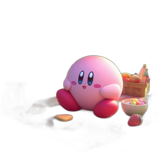 food, weapon, animal, creature, 3d render, concept art, vaporwave, pixel art transparent PNG cut-out