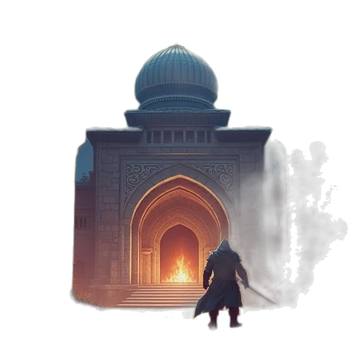 mask, building, weapon, sword transparent PNG cut-out